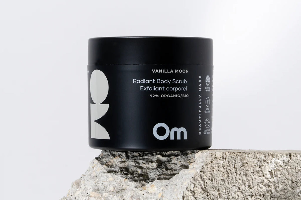 OM Organics Vanilla Moon Radiant Body Scrub