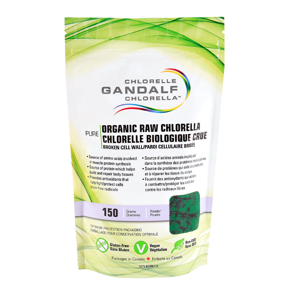 Gandalf Organic Raw Chlorella - 150 g