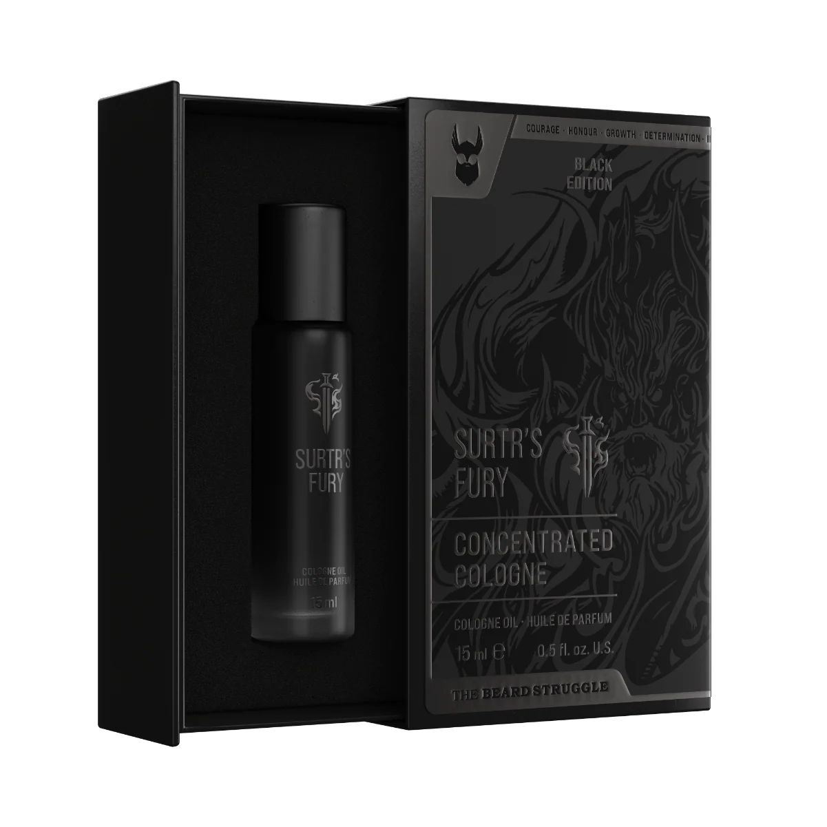 The Beard Struggle Concentrated Cologne Oil - Surtr's Fury - 15 mL