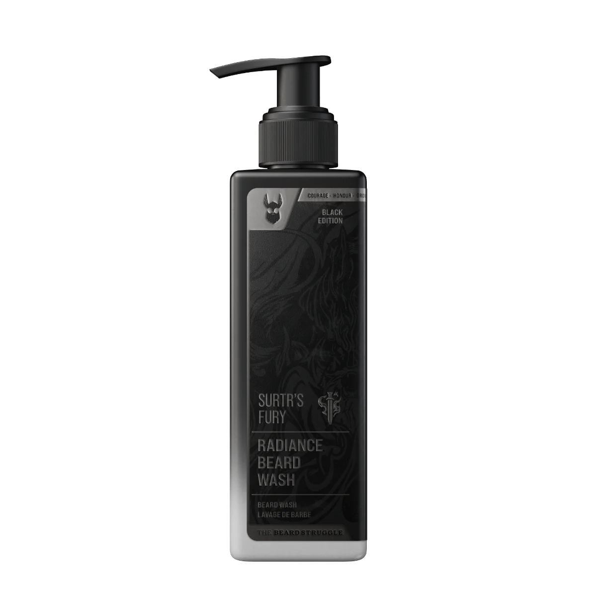 The Beard Struggle Radiance Beard Wash Shampoo – Surtr's Fury - 240mL