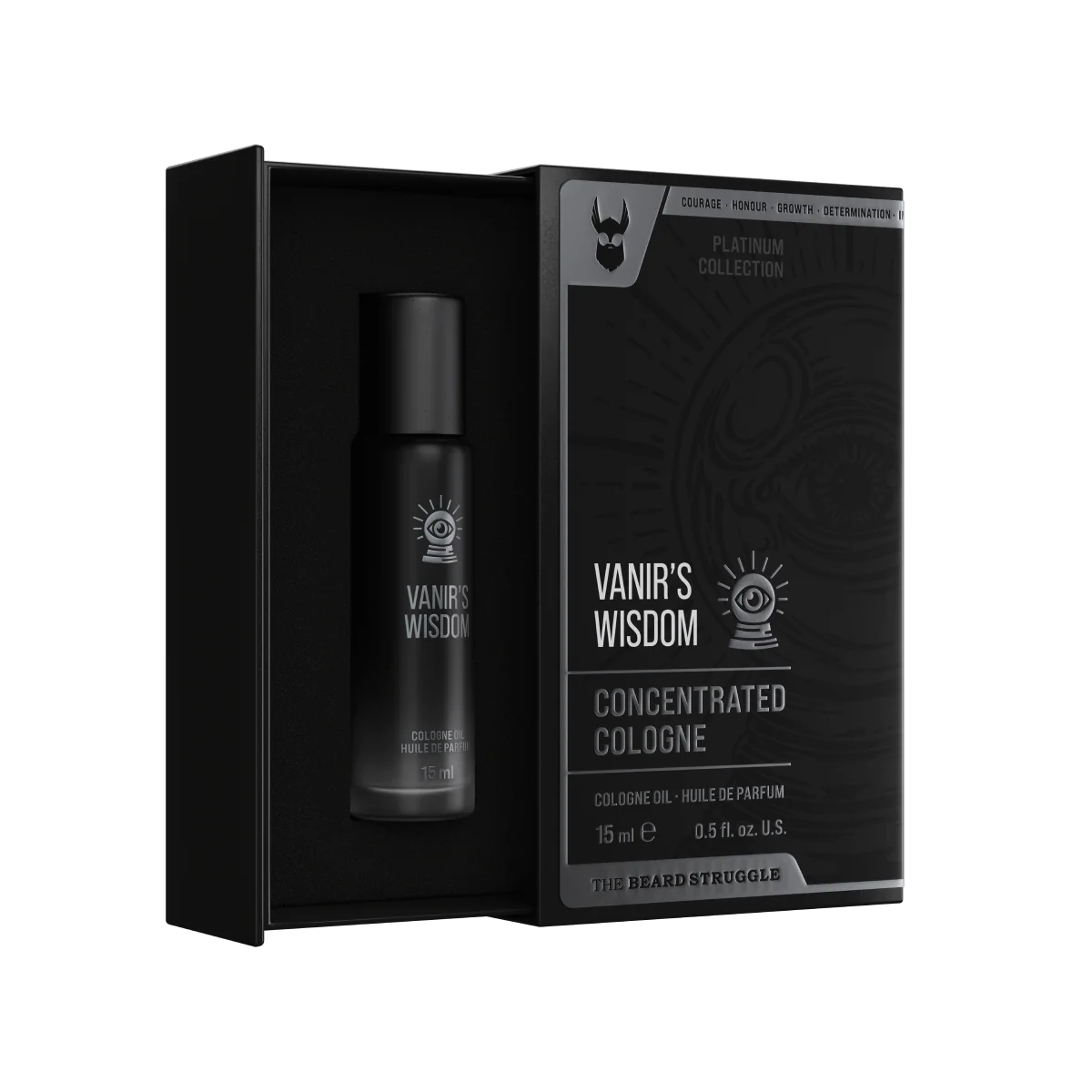 The Beard Struggle Concentrated Cologne Oil - Vanir's Wisdom - 15 mL