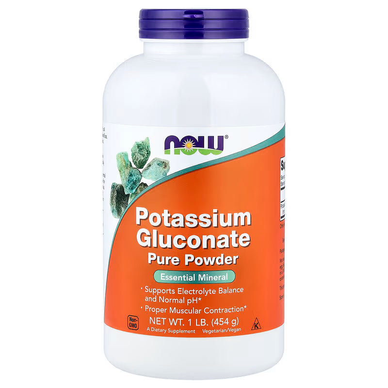 Now Foods Potassium Gluconate