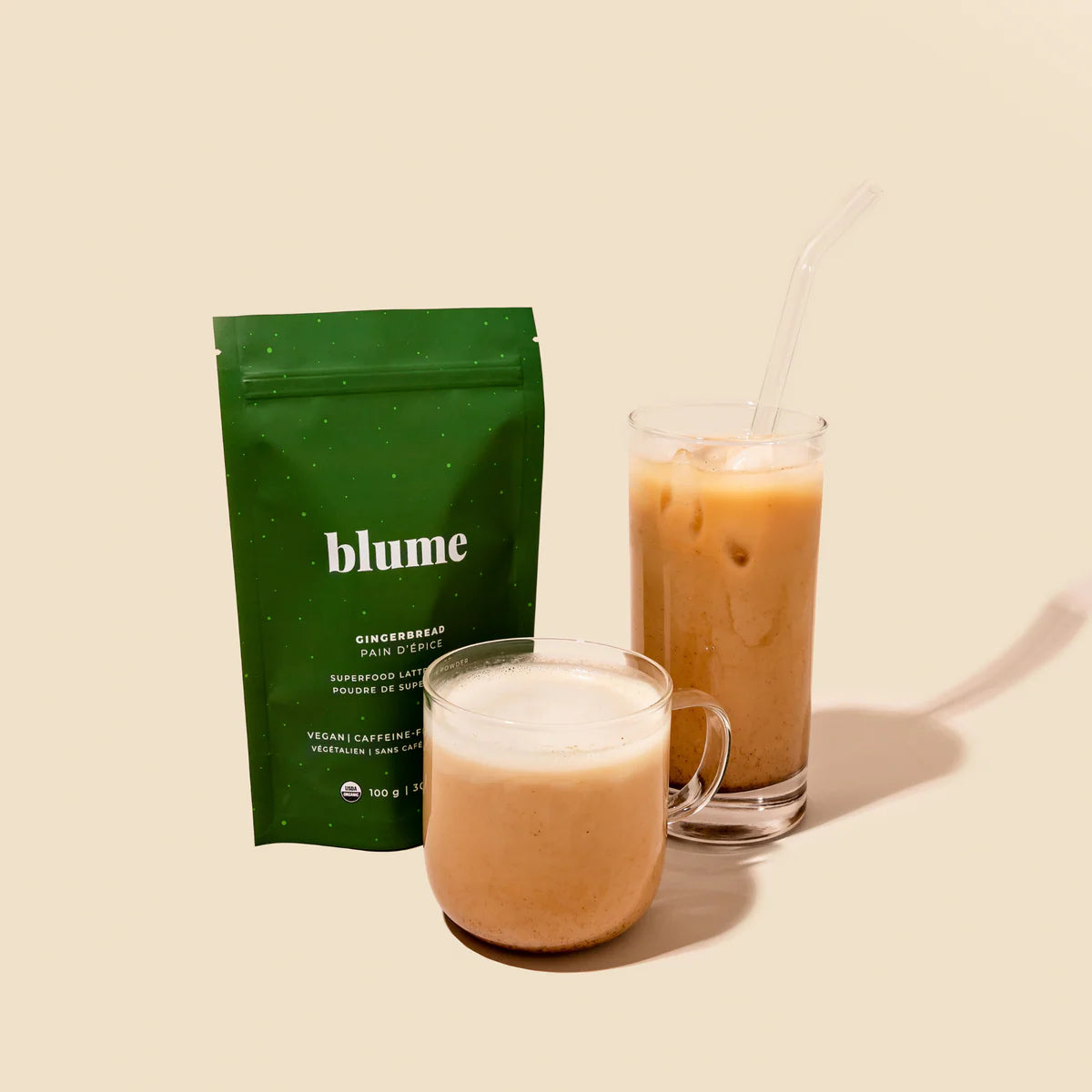Blume Superfood Gingerbread Latte - 25 Servings