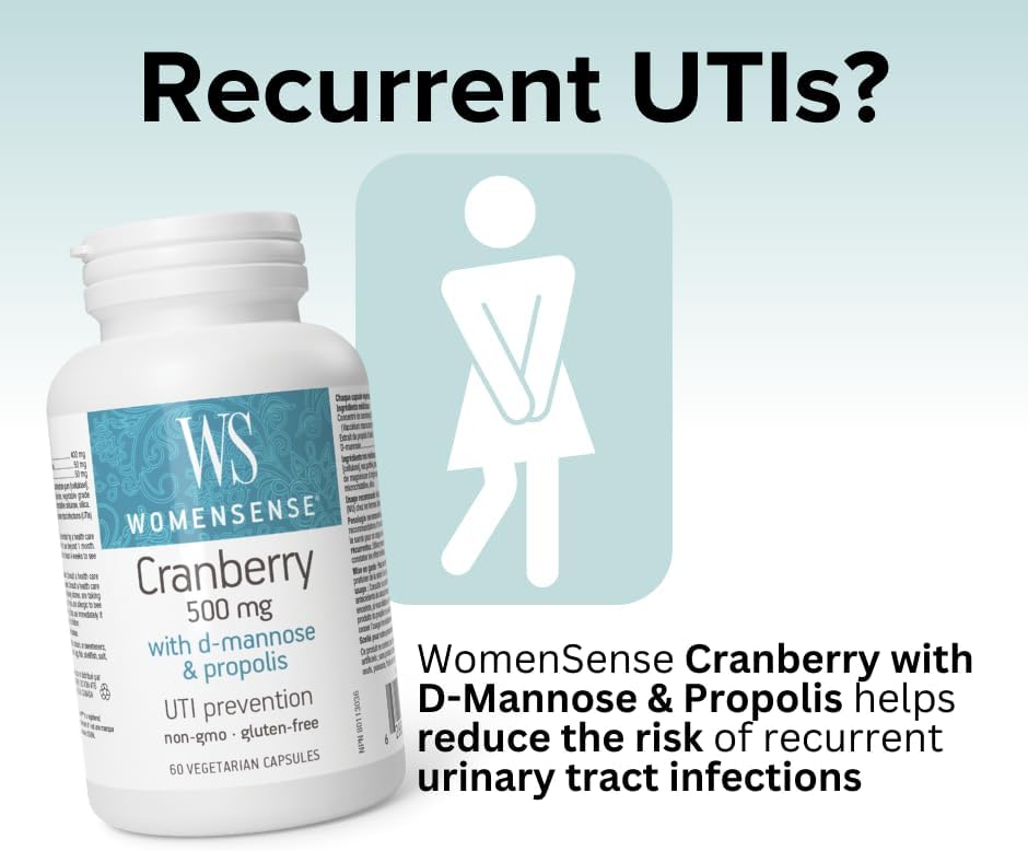 WomenSense Cranberry Supplement - 60 Veg Caps