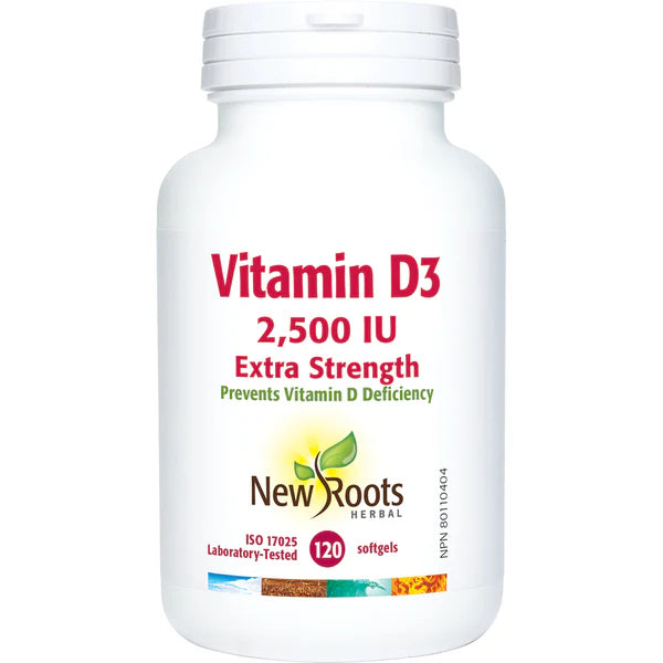 New Roots New Root Vitamin D3 2500 IU