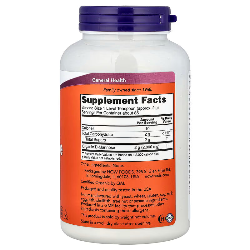 Now Foods D-Mannose Powder