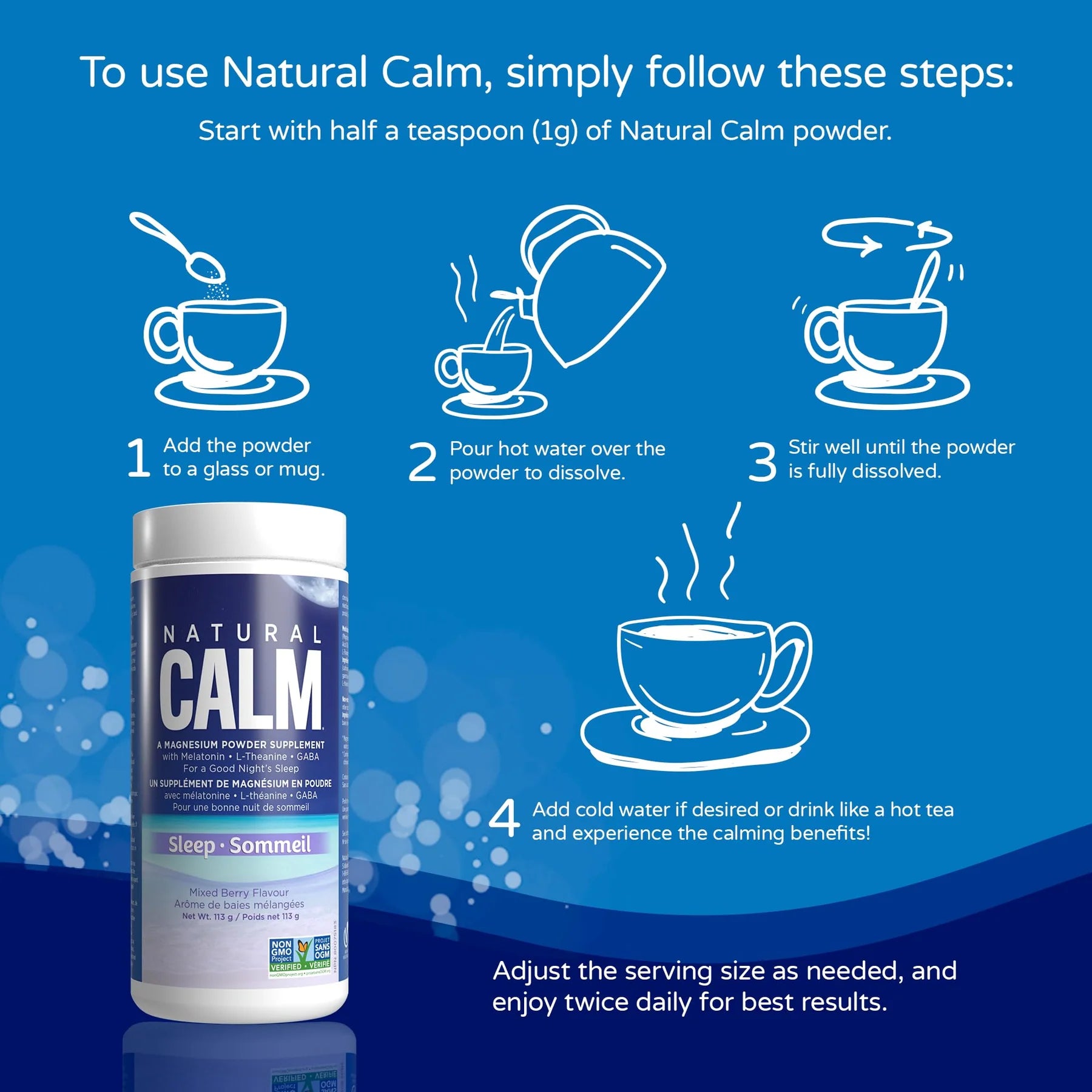 Natural Calm Nc Magnesium Sleep