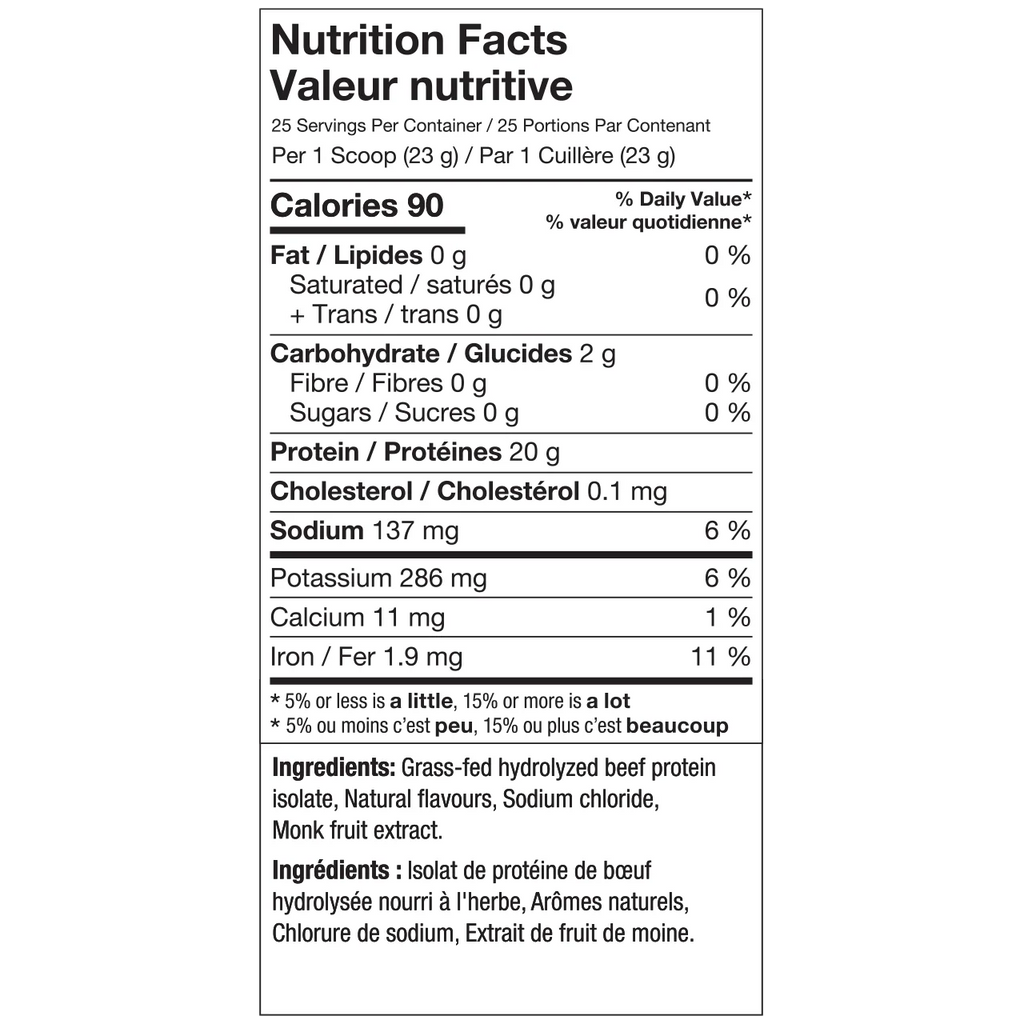ALTLP Grass-Fed Beef Protein Isolate – Sour Cherry – 25 Servings
