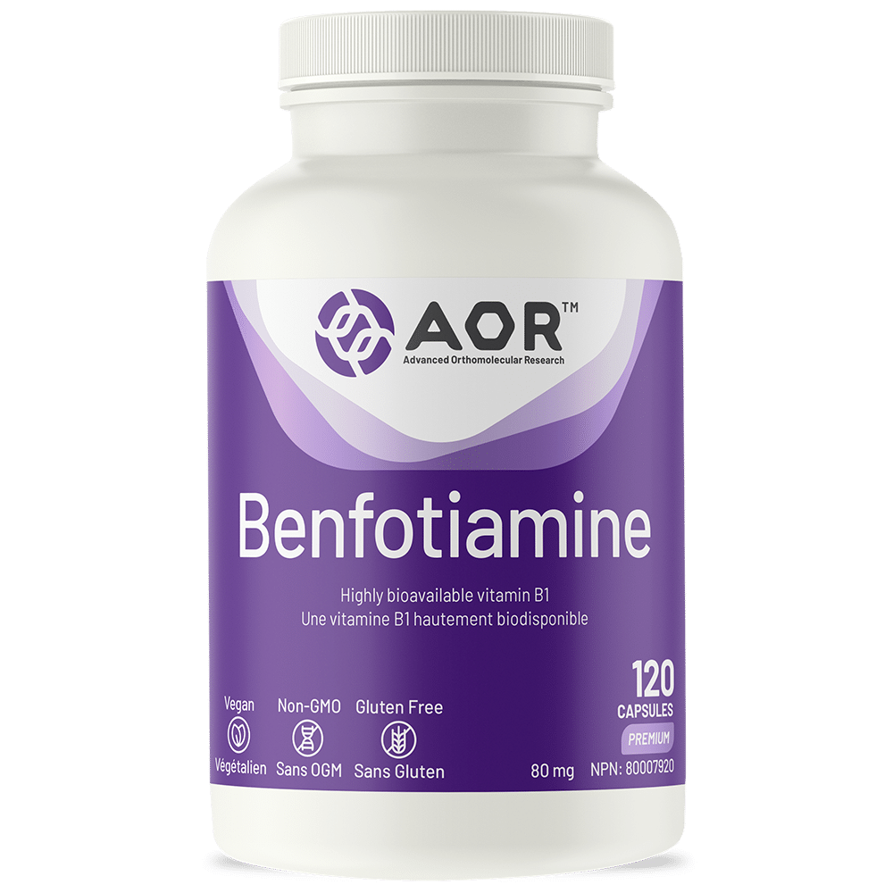 AOR Benfotiamine - 120 Caps