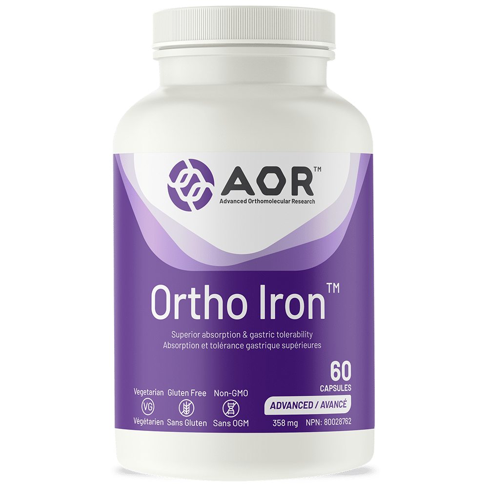 AOR Ortho Iron - 60 Caps