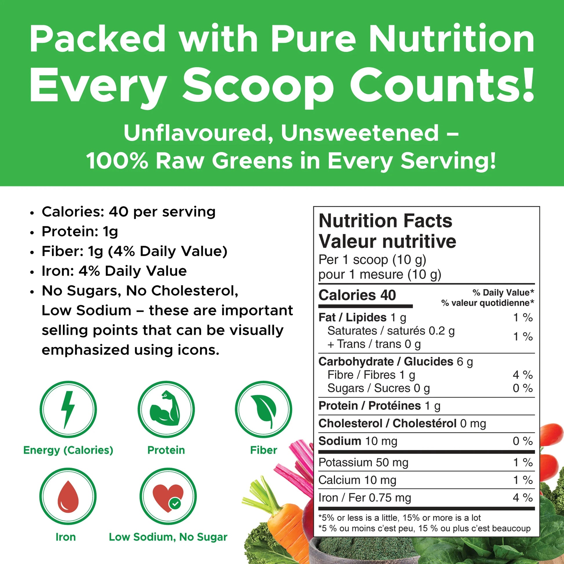 Active Green Pro Daily Greens Boost – Pineapple Coconut 400 g