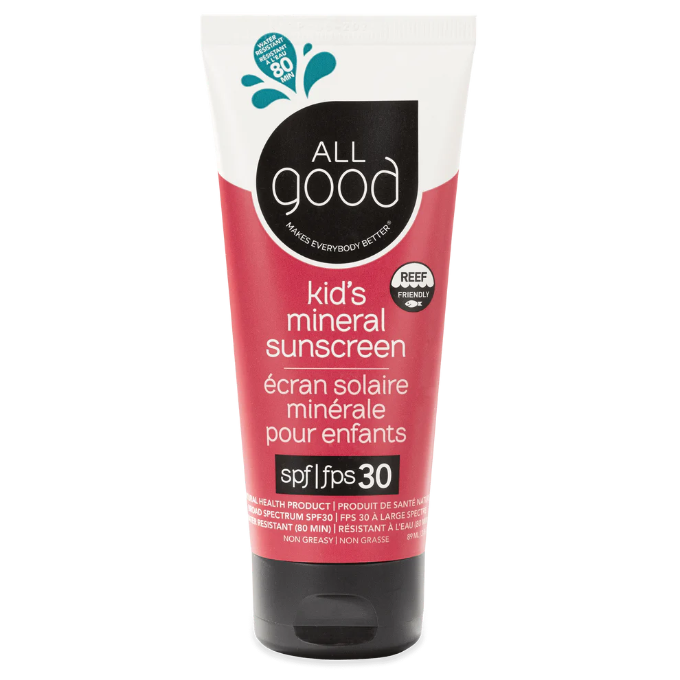 All Good Kids Mineral Sunscreen Lotion SPF 30 – 3 oz