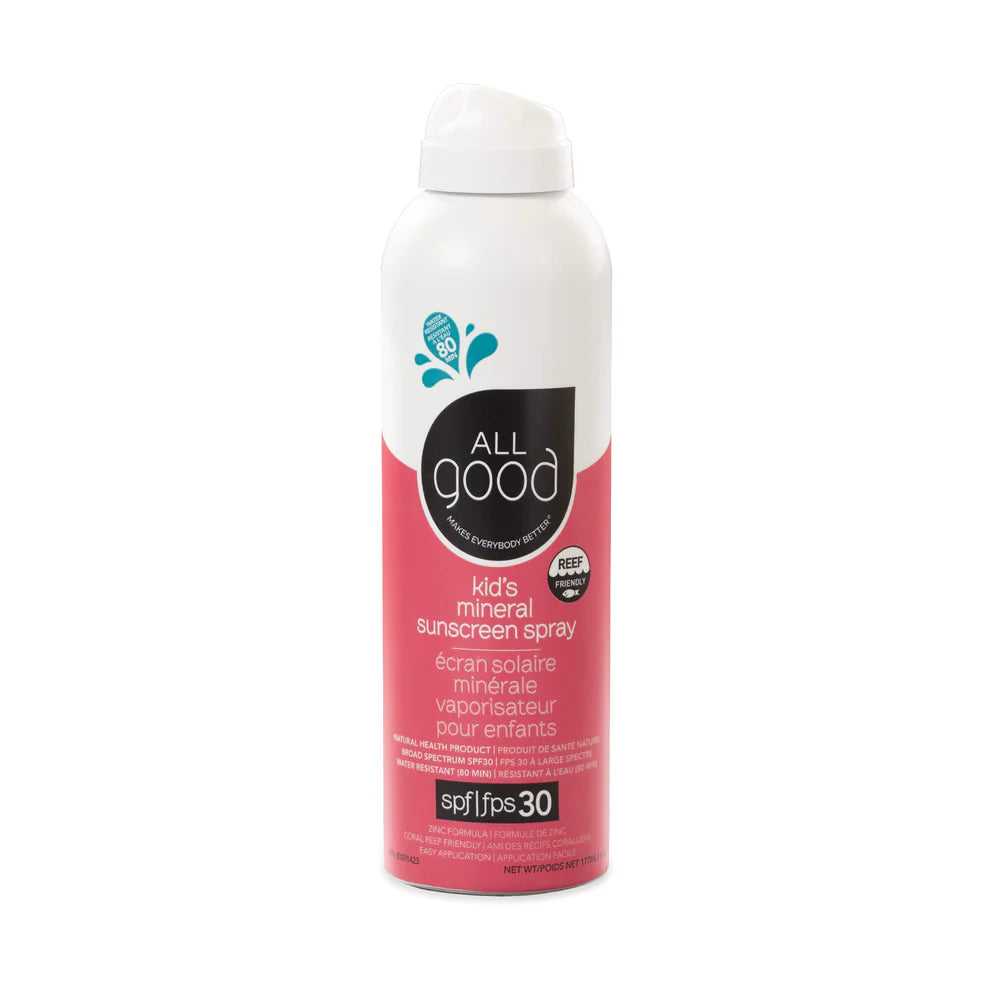 All Good Kids Mineral Sunscreen Spray SPF 30 – 6 oz