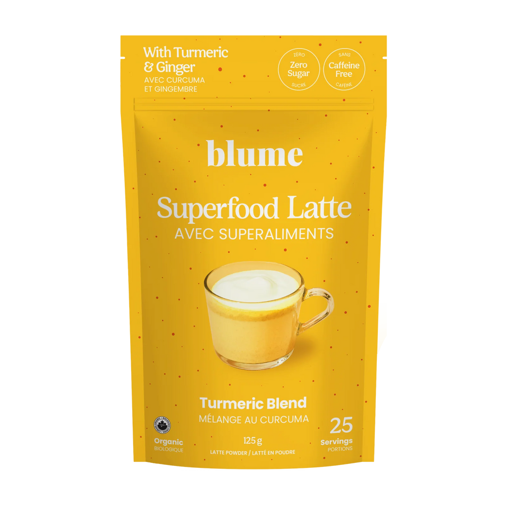 Blume Superfood Latte Powder Tumeric Blend - 25 Servings