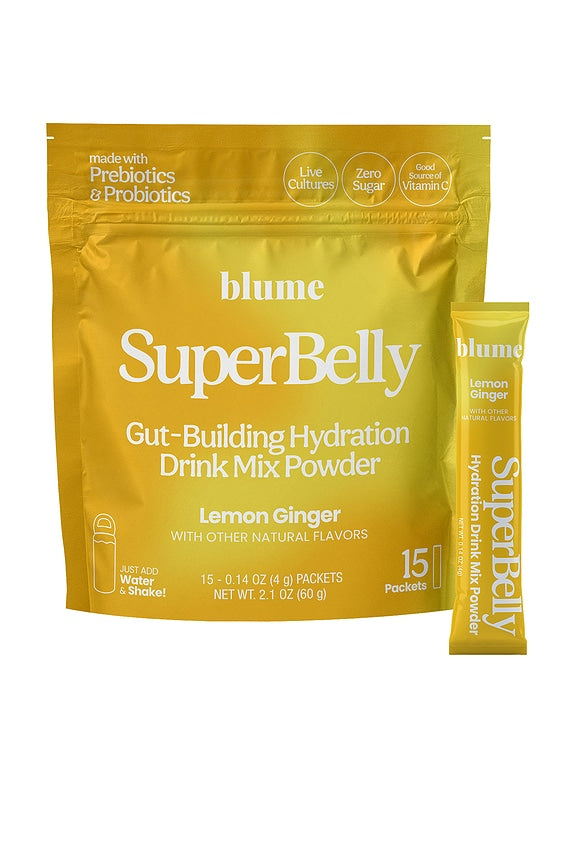 Blume Superbelly Lemon Ginger - 15 Packets