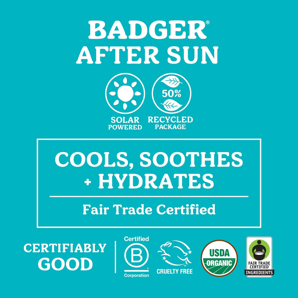 Badger Coconut After Sun Balm – 56 g Tin