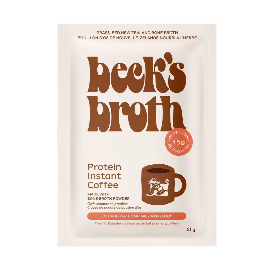 Beck’s Broth Protein Instant Coffee