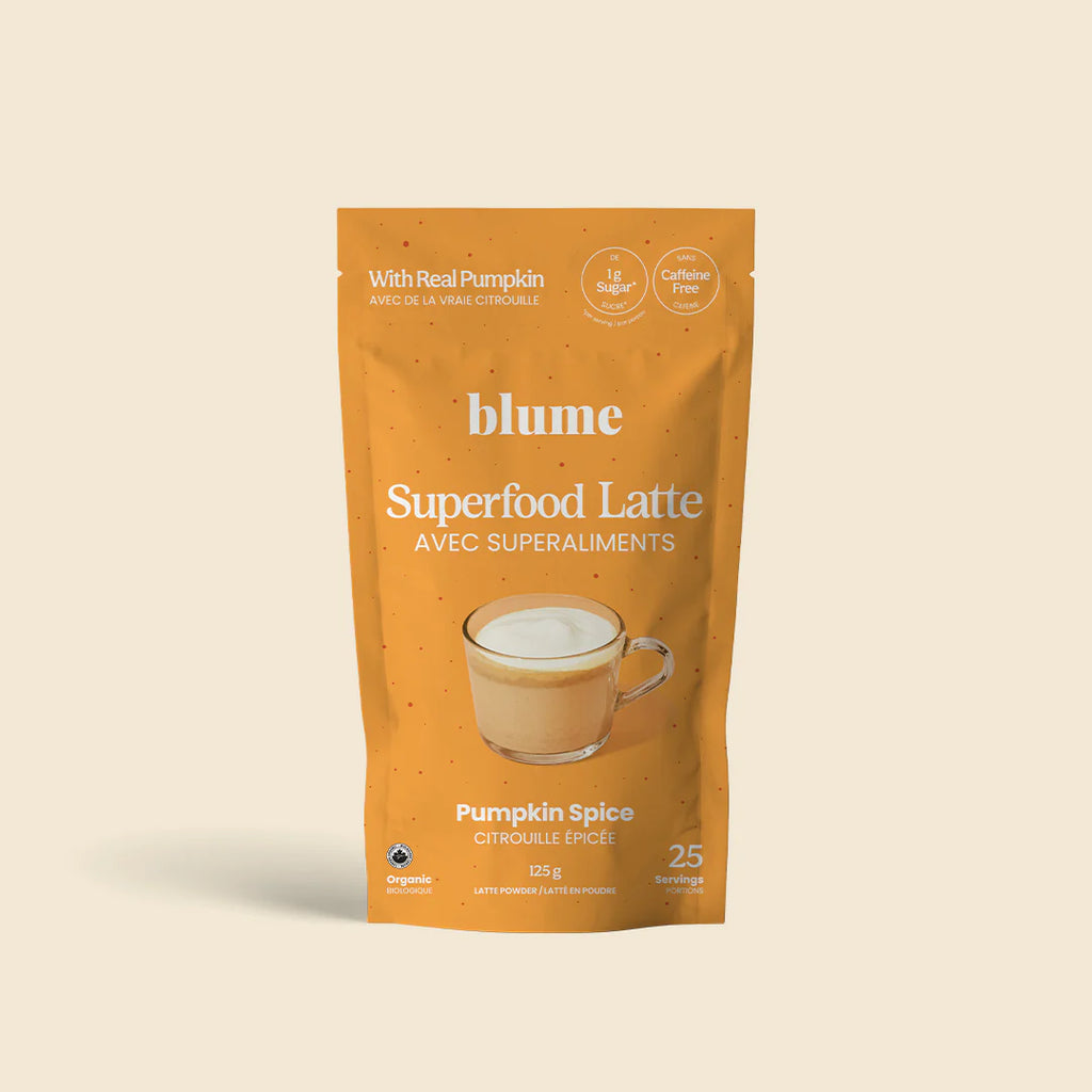 Blume  Superfood Latte Powder Pumpkin Spice Blend - 25 Servings