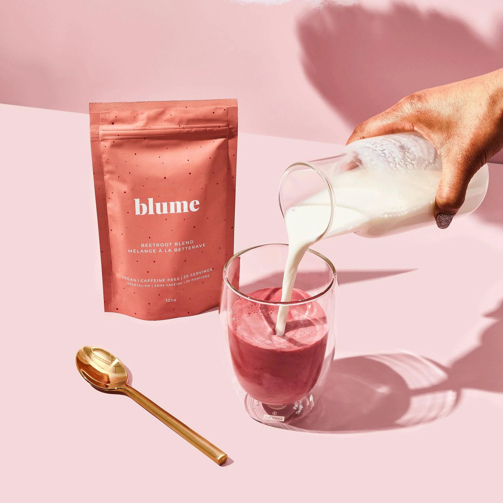Blume Superfood Latte Powder Beetroot Blend - 25 Servings
