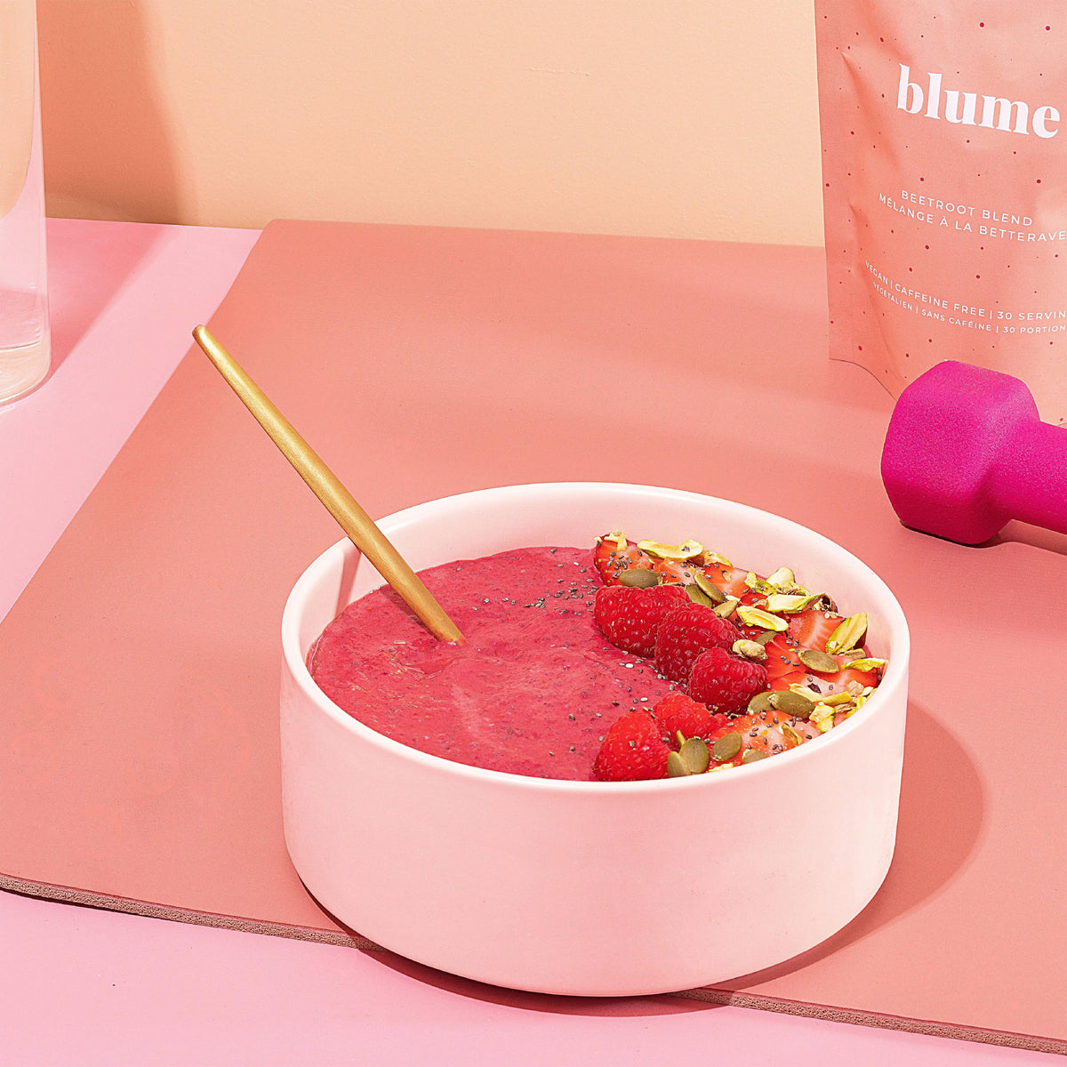 Blume Superfood Latte Powder Beetroot Blend - 25 Servings