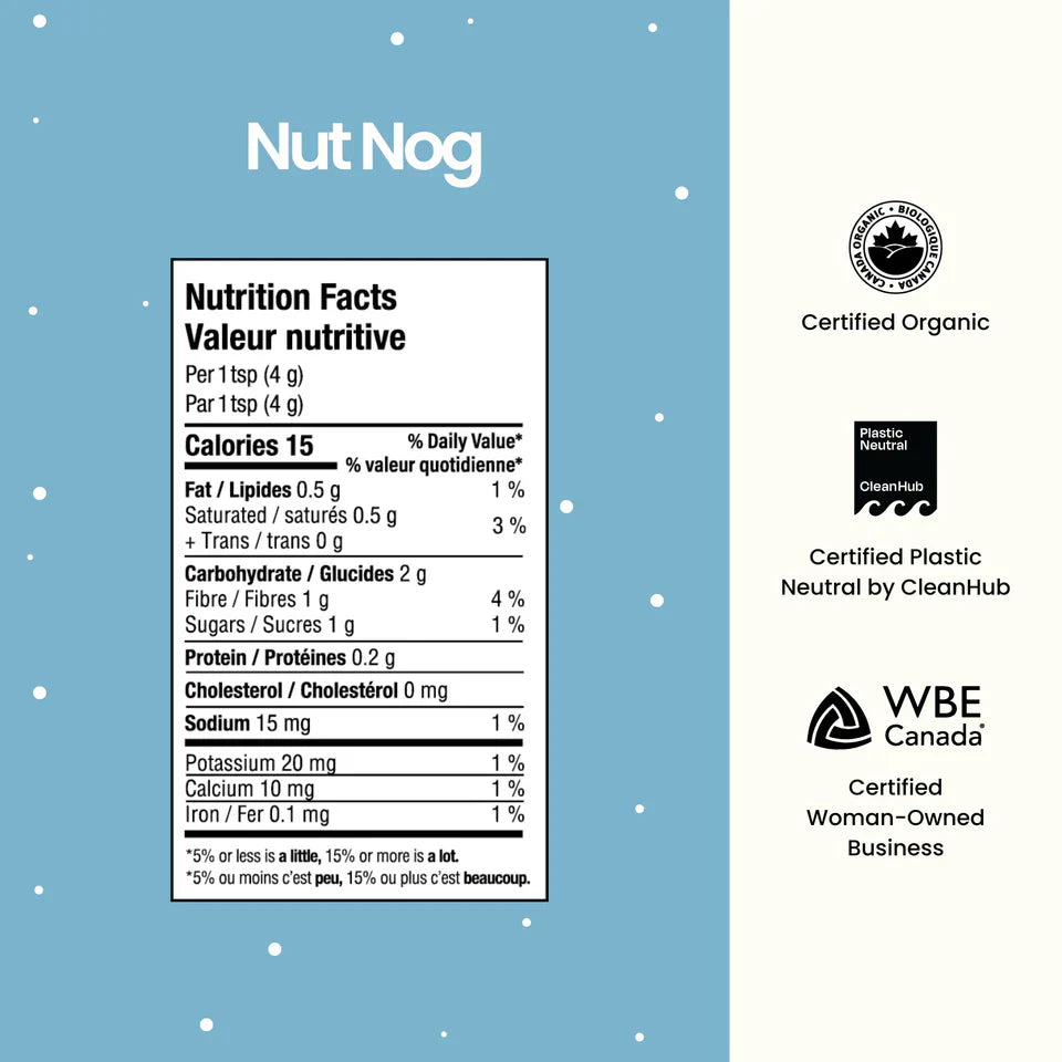 Blume Superfood Nut Nog Latte - 25 Servings