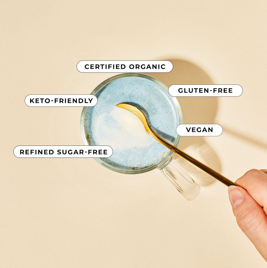 Blume Superfood Latte Powder Blue Lavender Blend - 25 Servings