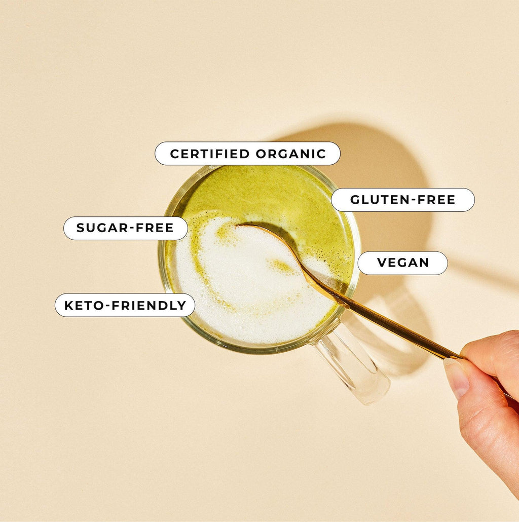 Blume Superfood Latte Powder Matcha Coconut Blend - 25 Servings