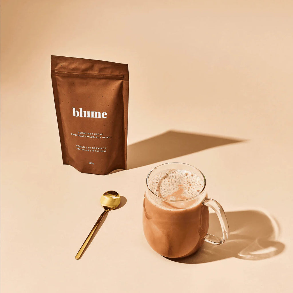 Blume  Superfood Latte Powder Reishi Hot Cacao Blend - 25 Servings