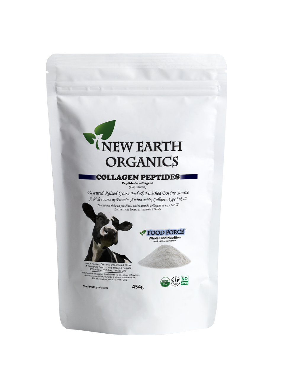 New Earth Organics New Earth Organic Grass - Fed Collagen Peptides