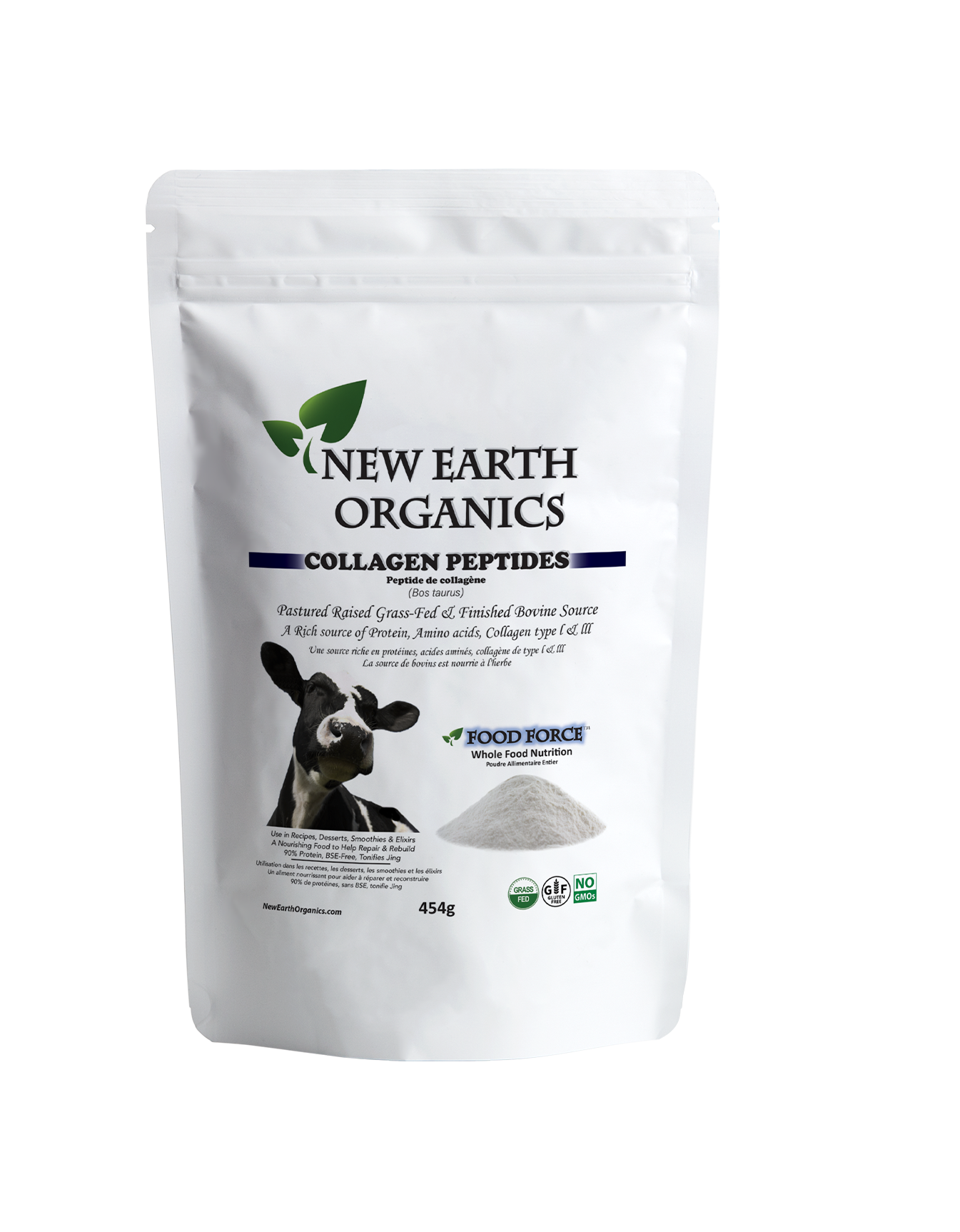 New Earth Organics New Earth Organic Grass - Fed Collagen Peptides
