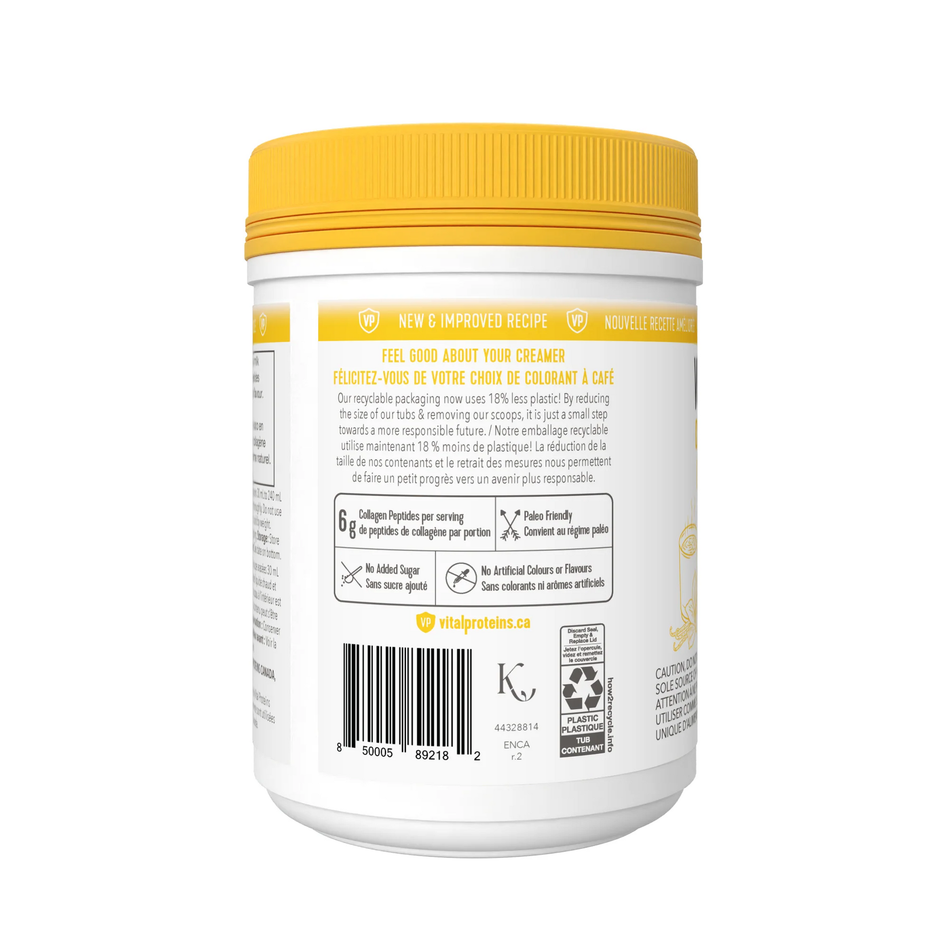 Vital Proteins Collagen Creamer - Vanilla
