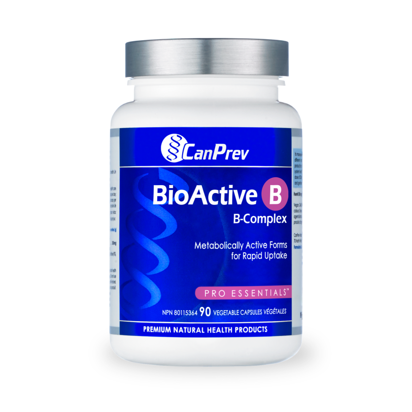 CanPrev Bioactive B Complex - 90 Vegetable Caps