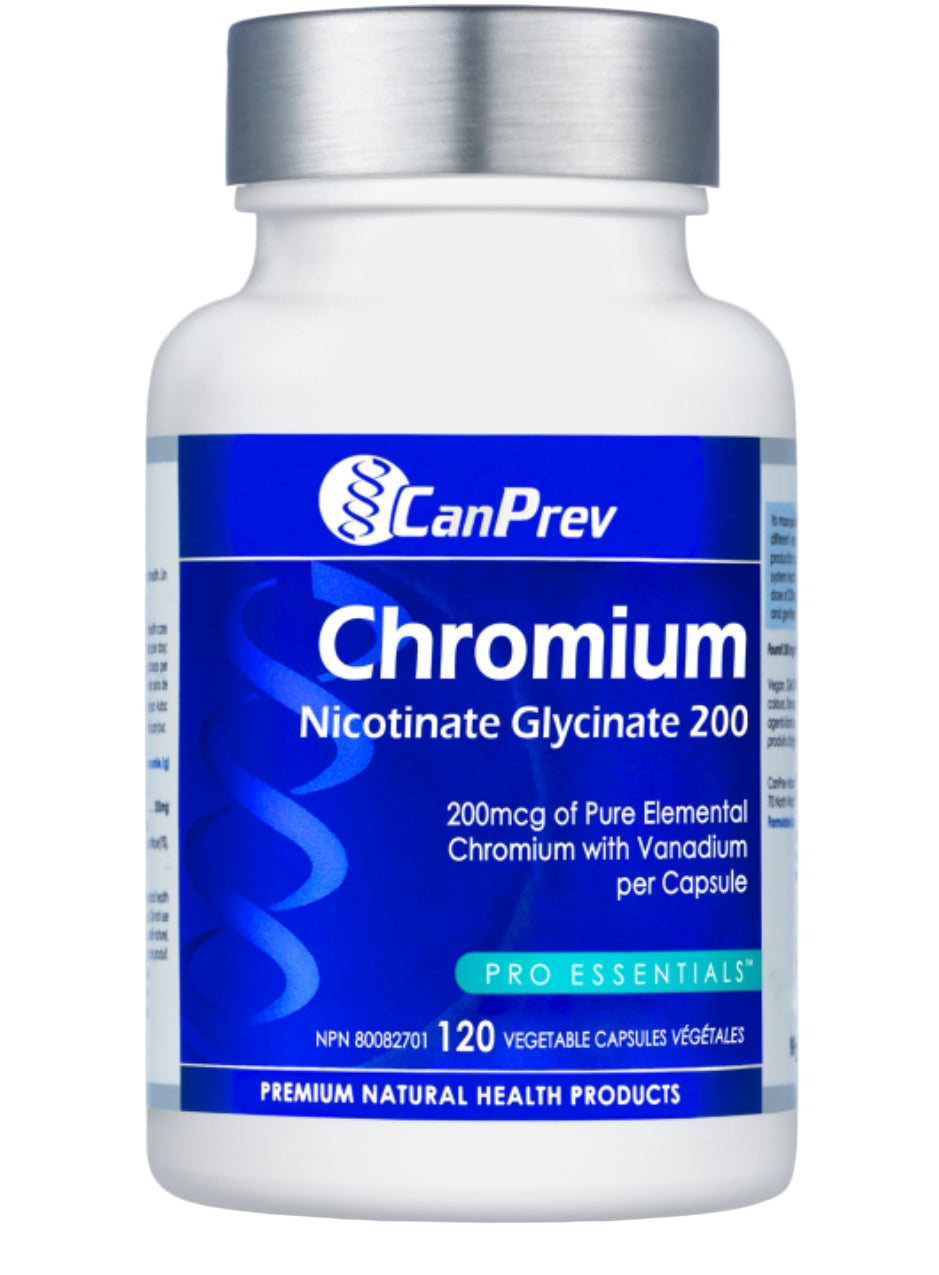 Can Prev Chromium Nicotinate Glycinate 200 - 120 caps
