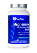 CanPrev Magnesium Bis - Glycinate 200 Gentle - 240 Vegetable Caps