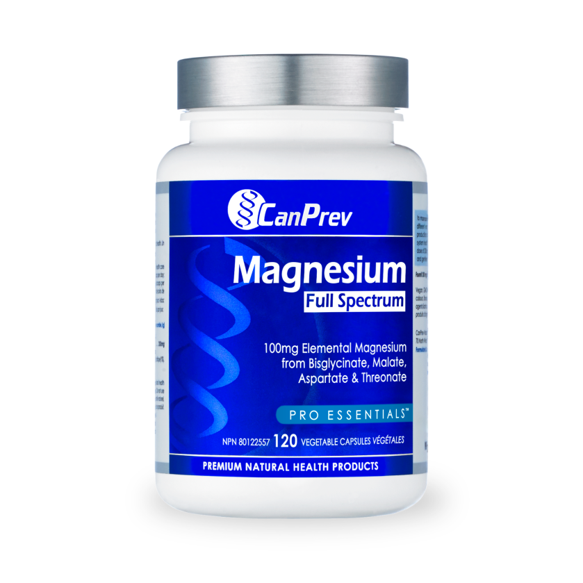 CanPrev Magnesium Full Spectrum - 120 Vegetable Caps