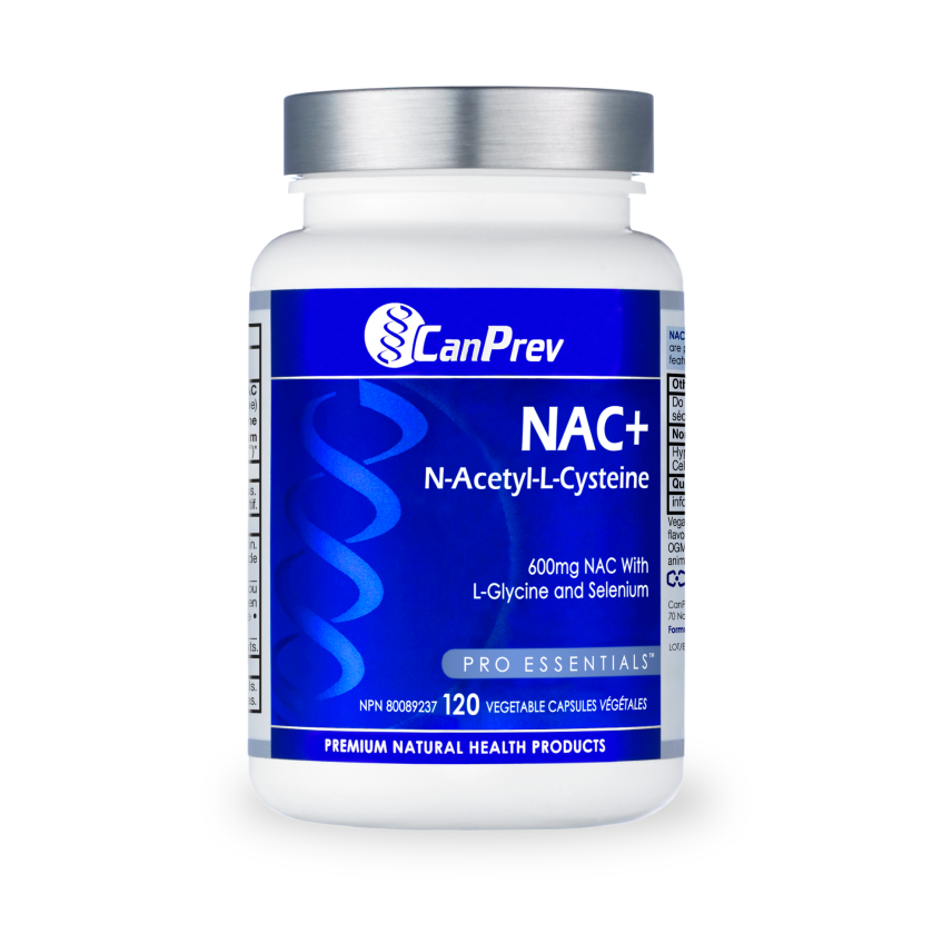 CanPrev Nac + (N-Acetyl - L-Cysteine) - 120 Vegetable Caps