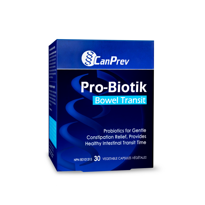 CanPrev Pro - Biotik Bowel Transit - 30 Vegetable Caps