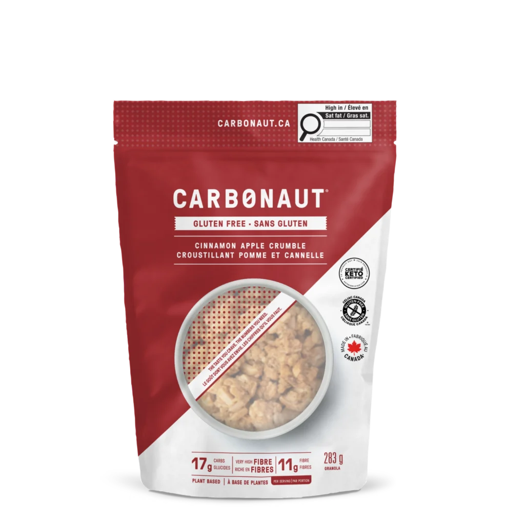 Carbonaut Cinnamon Apple Crumble Granola – 283 g