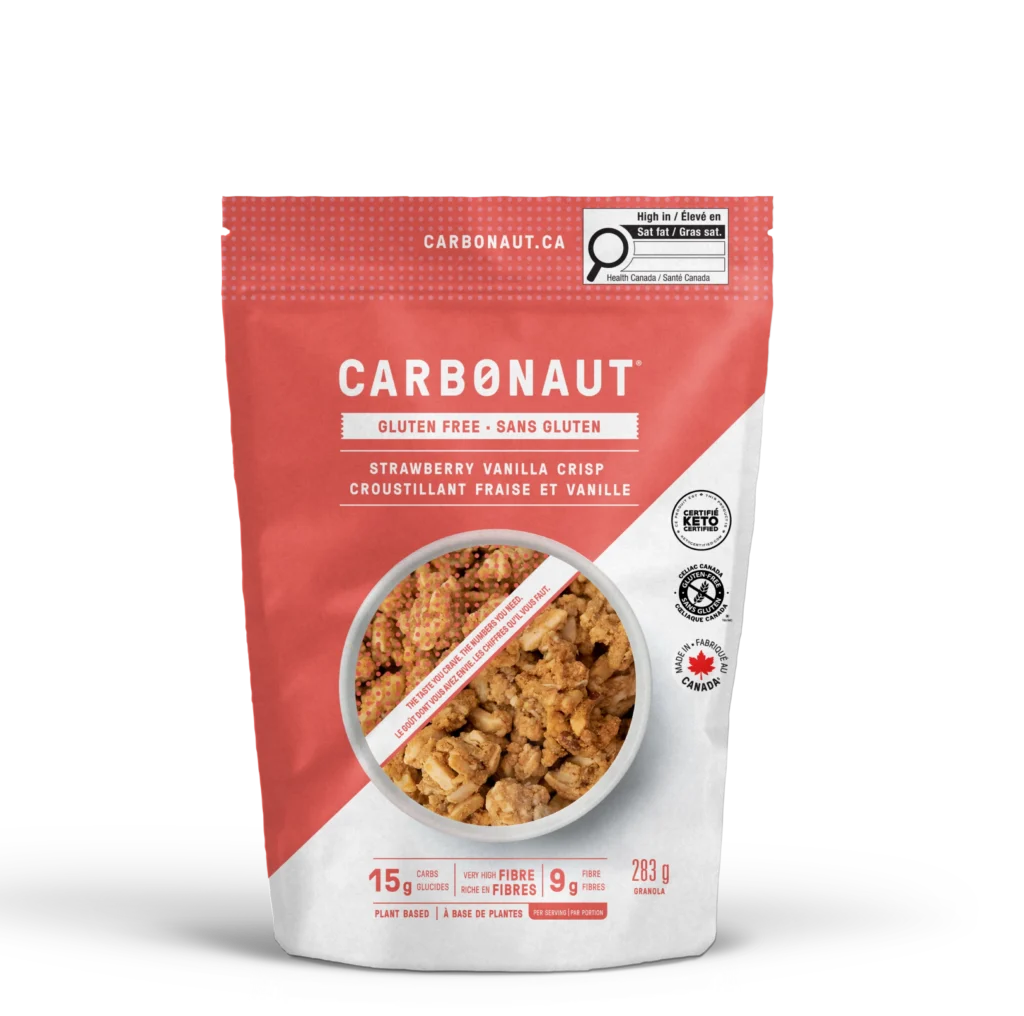 Carbonaut Strawberry Vanilla Crisp Granola – 283 g