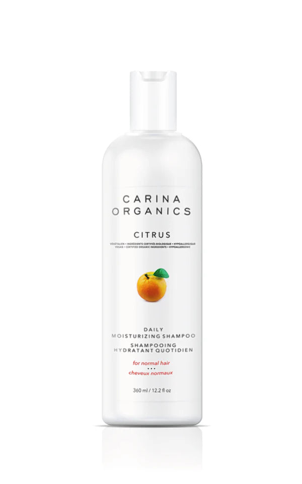 Carina Organics Citrus Daily Moisturizing Shampoo – 250 mL