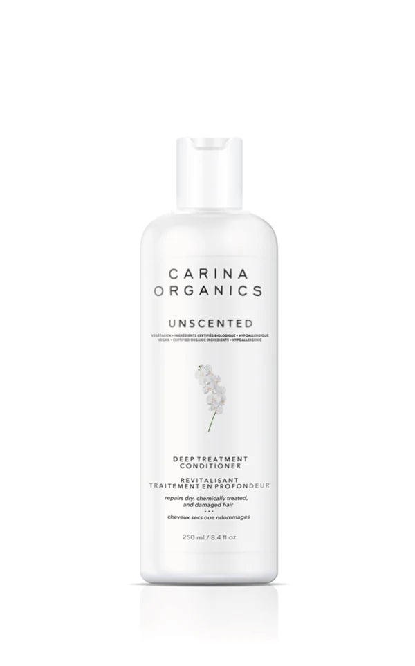 Carina Organics Unscented Deep Treatment Conditioner – 250 mL