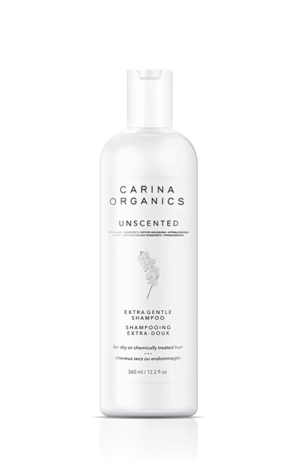 Carina Organics Unscented Extra Gentle Shampoo – 250 mL