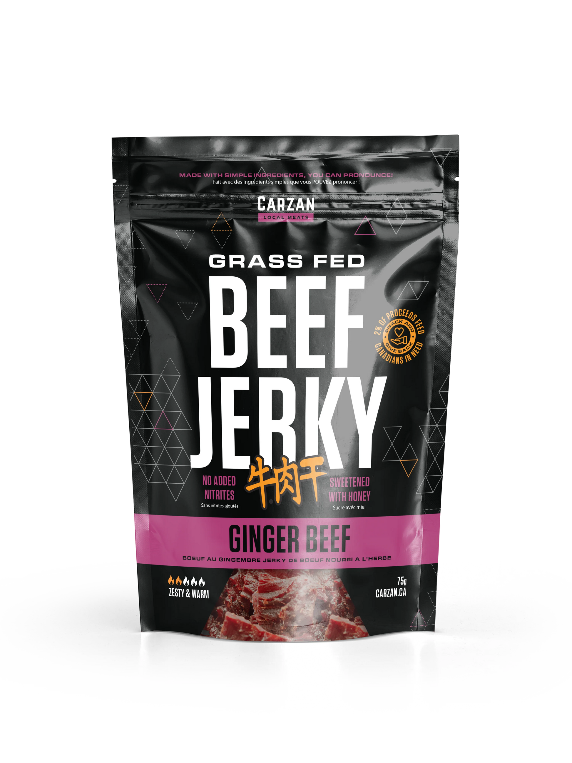 Carzan Ginger Beef Jerky – 70 g