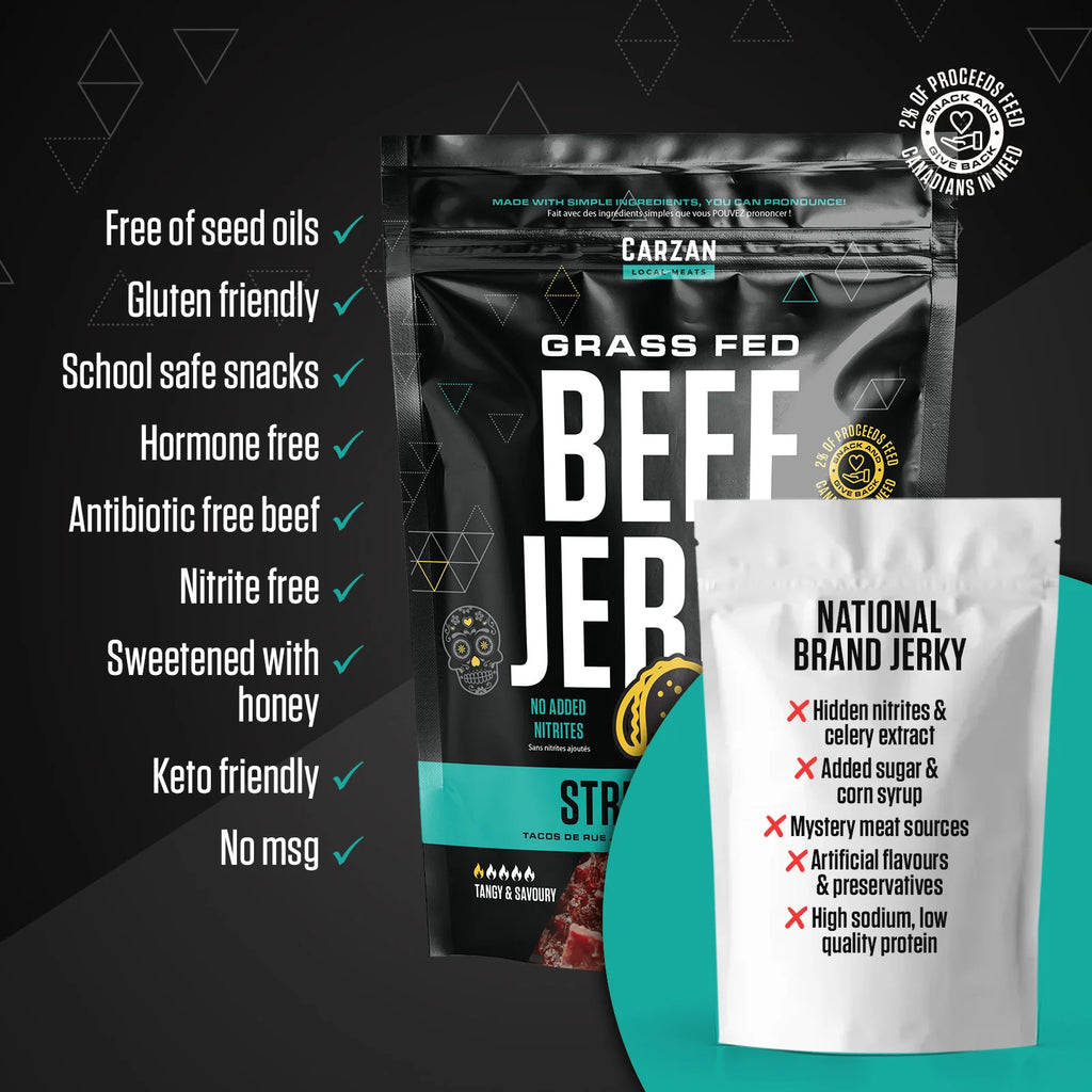 Carzan Street Taco Beef Jerky – 75 g