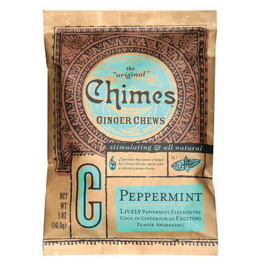 Chimes Peppermint Ginger Chews – 141.8 g