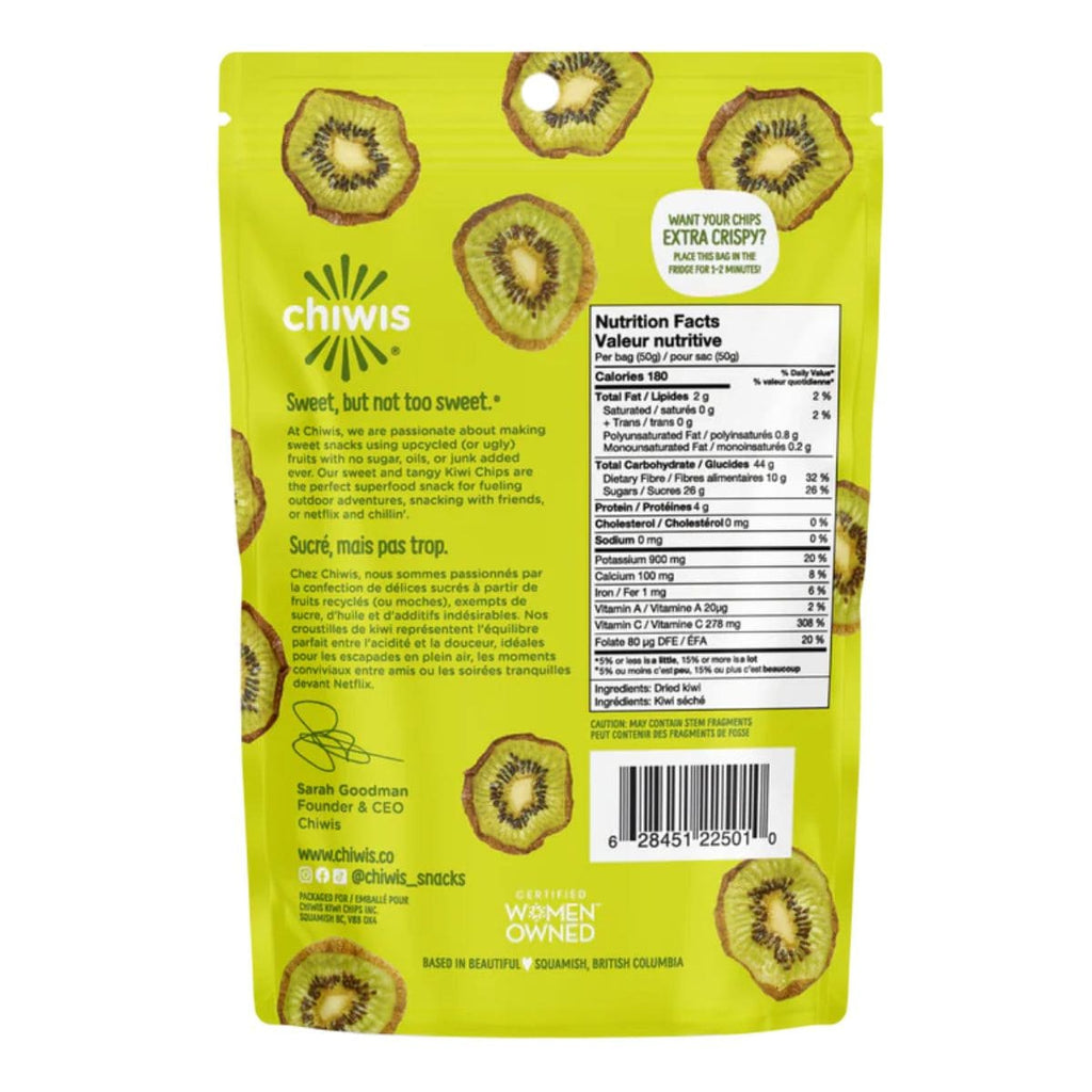 Chiwis Kiwi Fruit Chips – 50 g