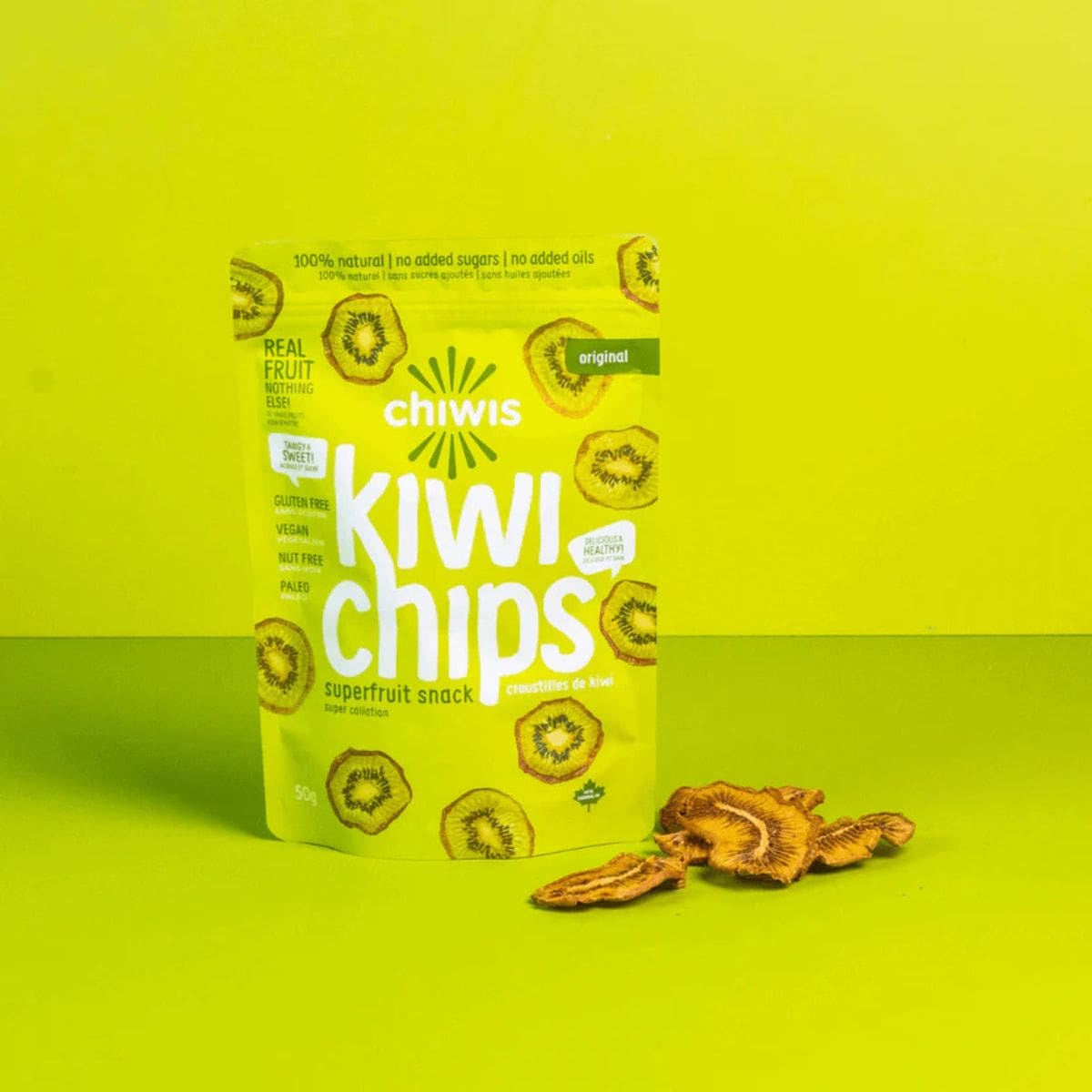Chiwis Kiwi Fruit Chips – 50 g