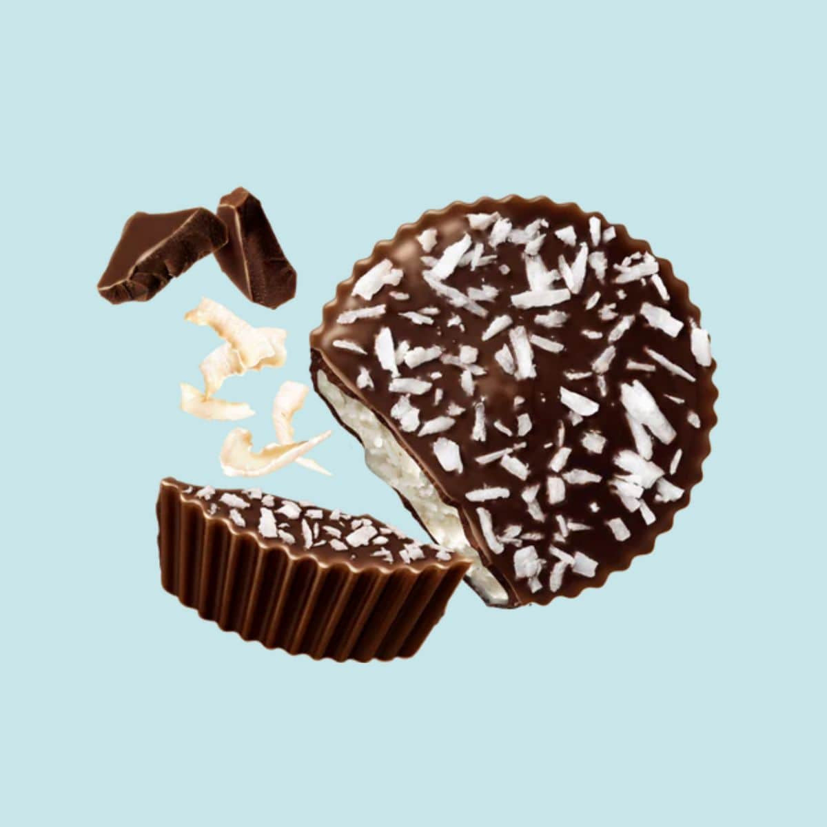 ChocXO Organic Dark Chocolate Coconut Cups – 98 g