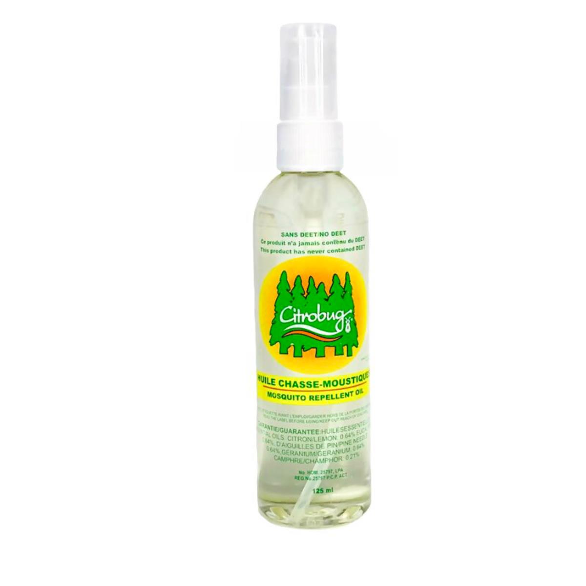 Citrobug Mosquito Repellent Oil for Adults – 125 mL
