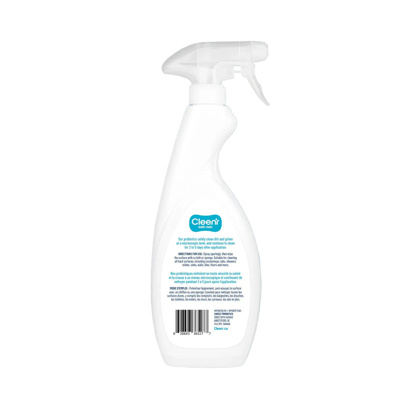 Cleenr Probiotic Bathroom Cleaner Spray Gel – 500 mL